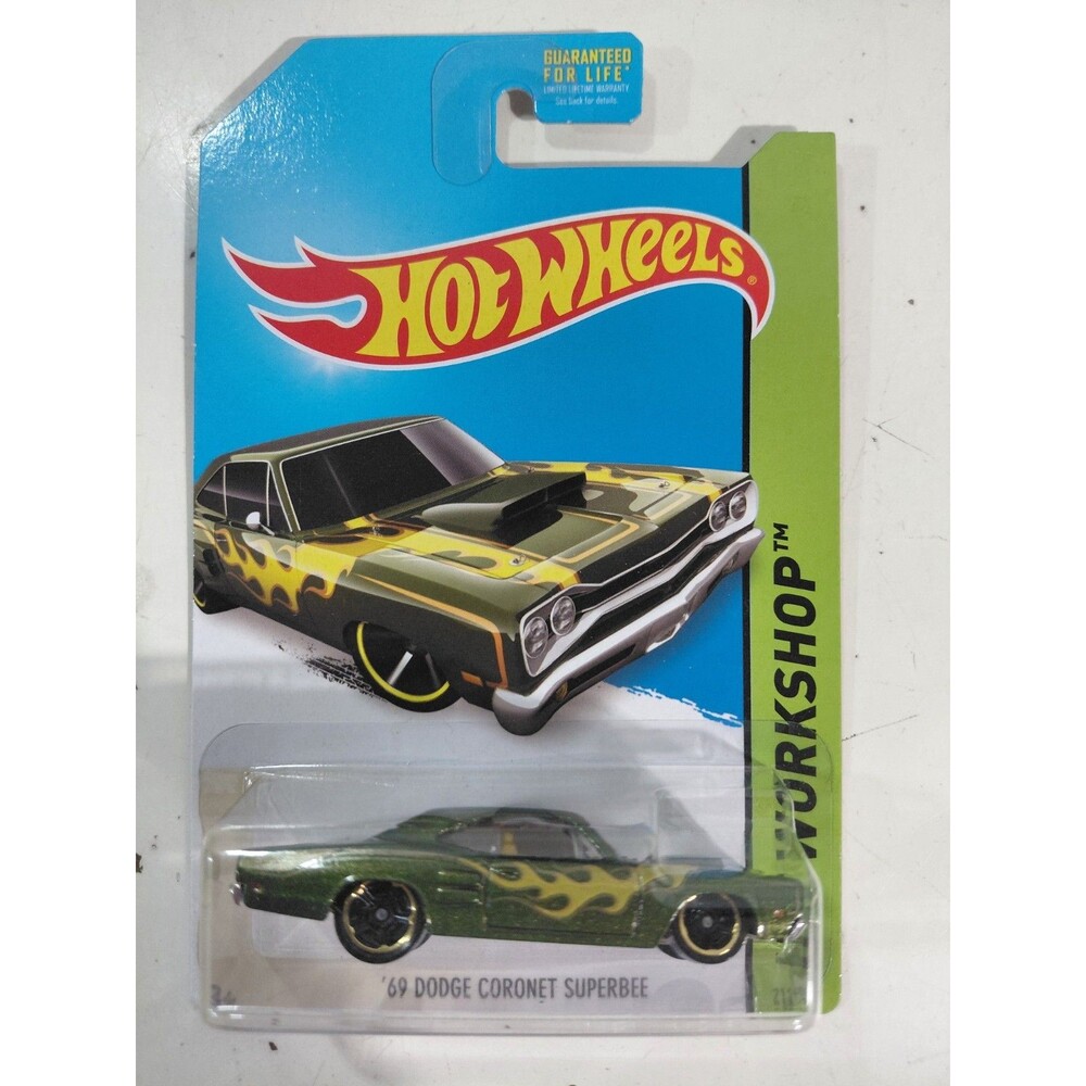 NIP Hot Wheels HW Workshop 1:64 DieCast 1969 Dodge Cornet Super Bee Muscle Car